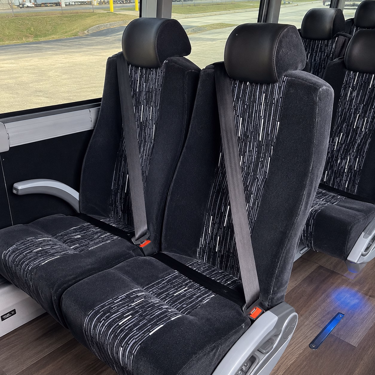 harrisburg wedding transportation onboard seating