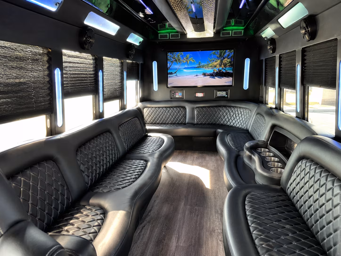 route 322 on concert night is a lot more fun from a party bus