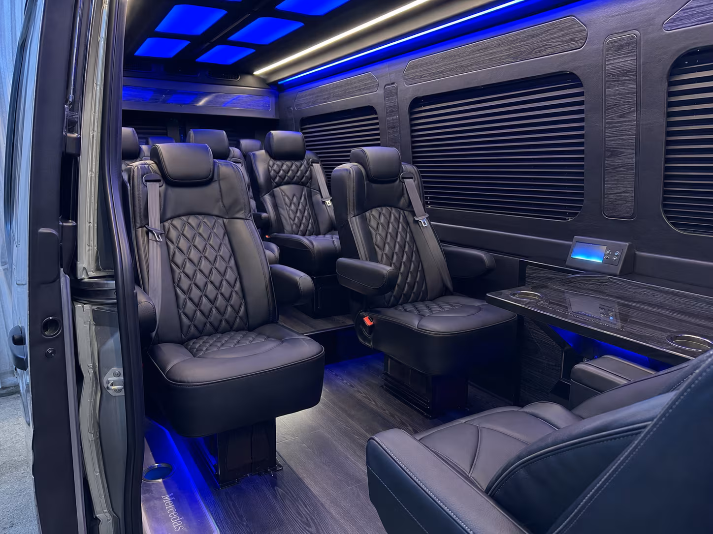 sprinter van transportation for groups and events across harrisburg