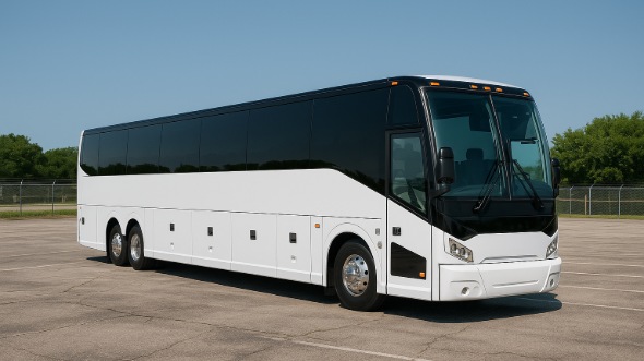 Exterior of Charter Bus Company Washington's 50 Passenger Charter Bus in Washington
