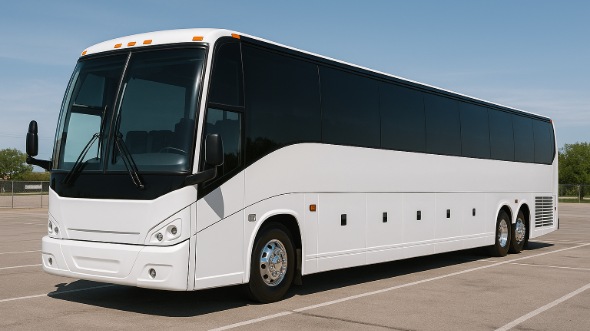 Exterior of Charter Bus Company York's 55 Passenger Charter Bus in York
