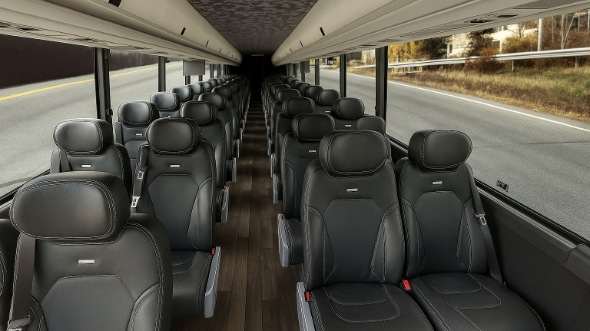 harrisburg 28 passenger minibus inside