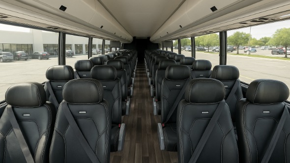 harrisburg 35 passenger minibus inside