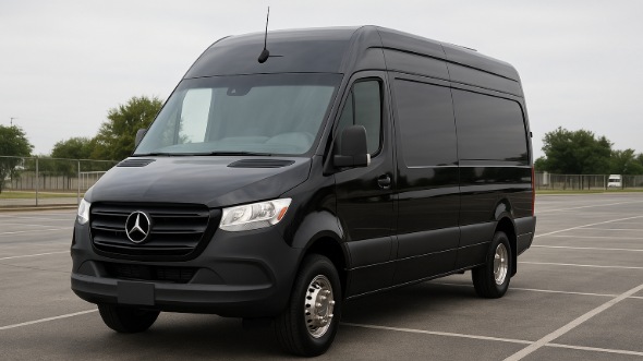 harrisburg sprinter van with driver